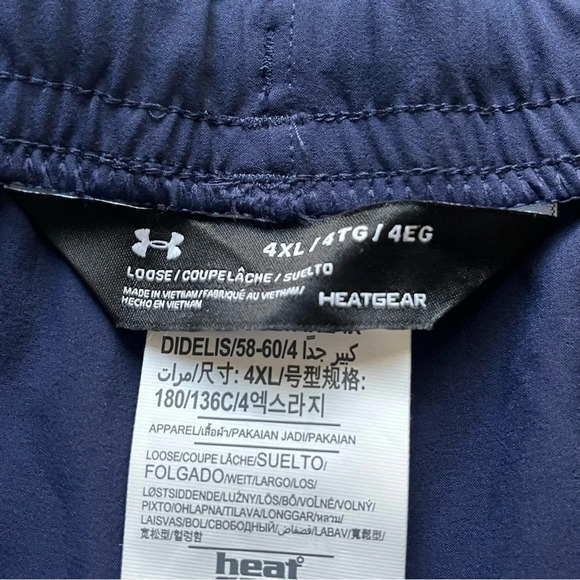 Under Armour track pants blue gray pull on athletic pants 4XL - Picture 3 of 11